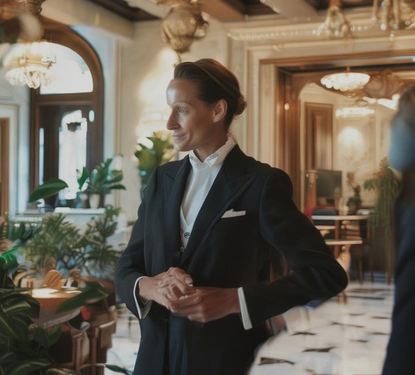 文明生活，从细节开始，酒店服务礼仪宣传